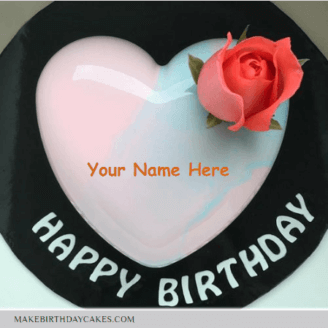 Heart Shape Birthday Cake