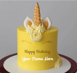 Unicorn Cake Pic For Birthday