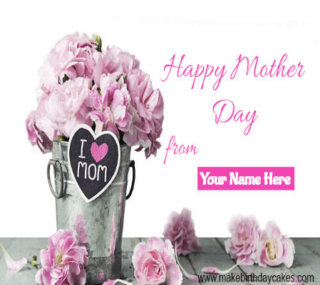 Pink Red Roses Mother Day Cover