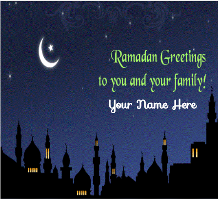 Ramadan Greetings for Your Family and Friends