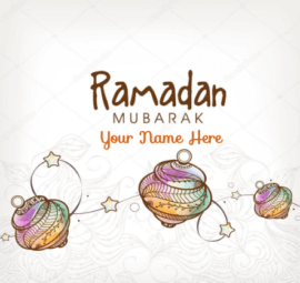 Happy Ramadan To you and Your Family