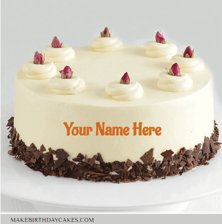 Chocolate Berry Birthday Cake Wishes With Name