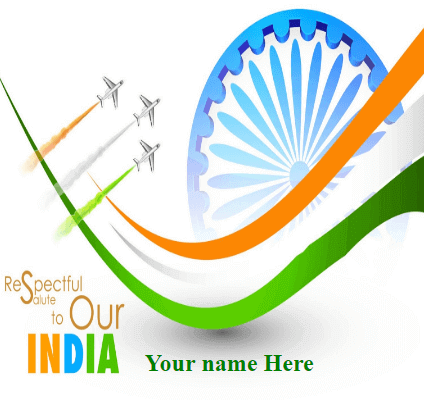 Happy Independence Day Slute to Country