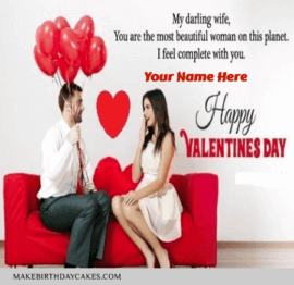 Valentines Day Wish for lovers