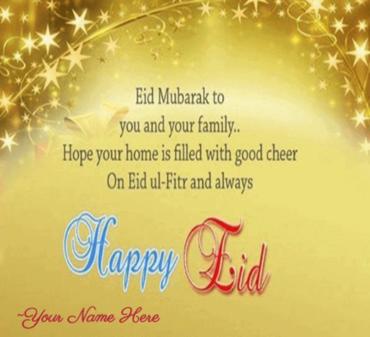 Eid Mubarak Wishes for Cousin Eid Mubarak Wishes With Name