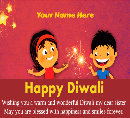 Happy Diwali for Sister