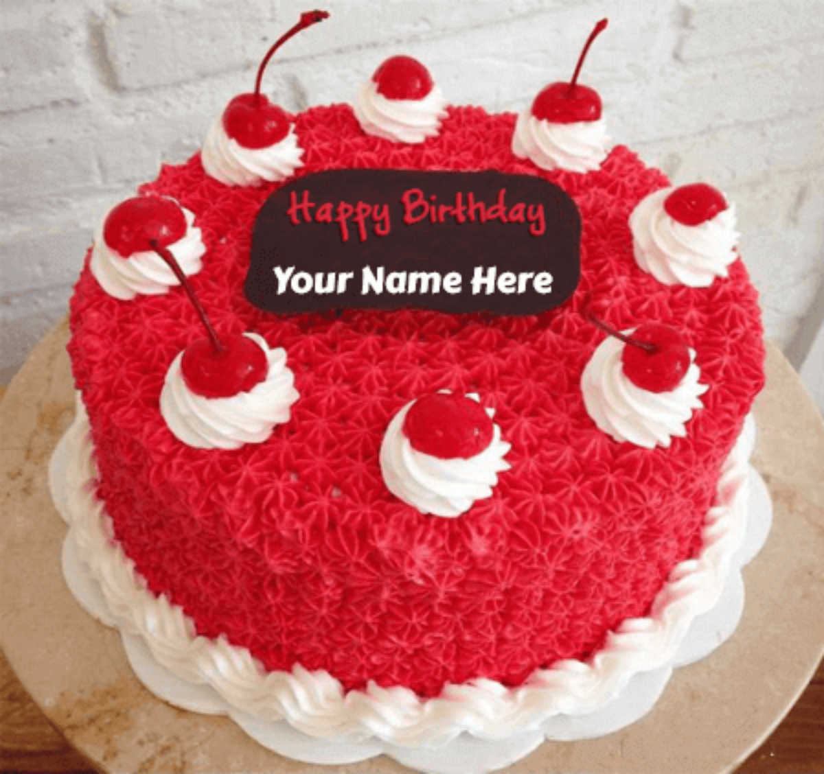 Birthday Cake For Lover With Name Write Names On Birthdaay Wishes