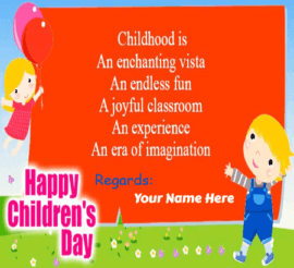 Happy Childrens Day Quotes From Principal