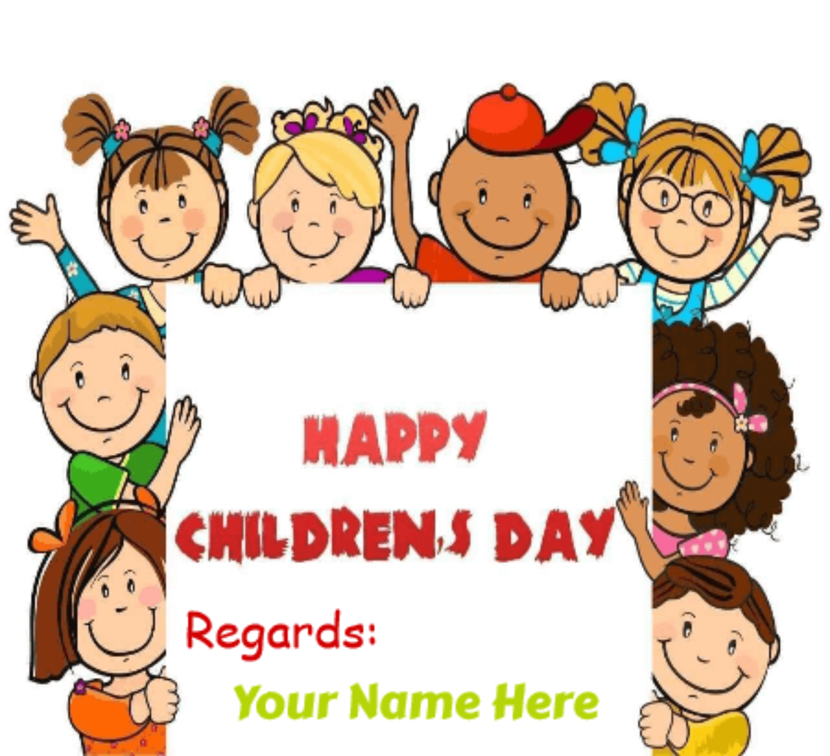 Happy Children's Day Quotes From Teachers - Write Your Name on Wish