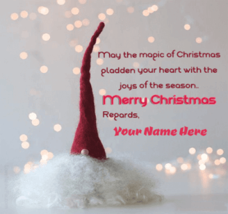 Beautiful Merry Christmas Card