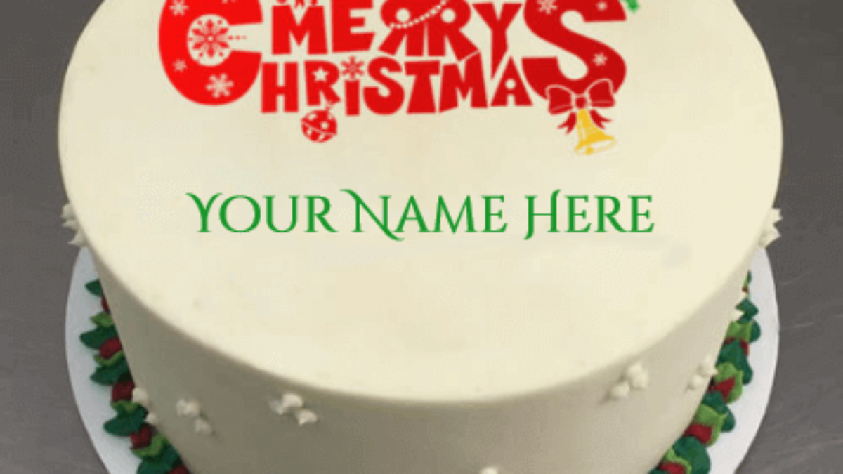 Christmas Birthday Cakes 20 Beautiful Christmas Cakes To Make For The Holidays Now You Can Write Name On Birthday Cakes Cards Wishes And Frames With Photos Melll Laju