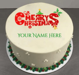 Christmas Birthday Cakes Images