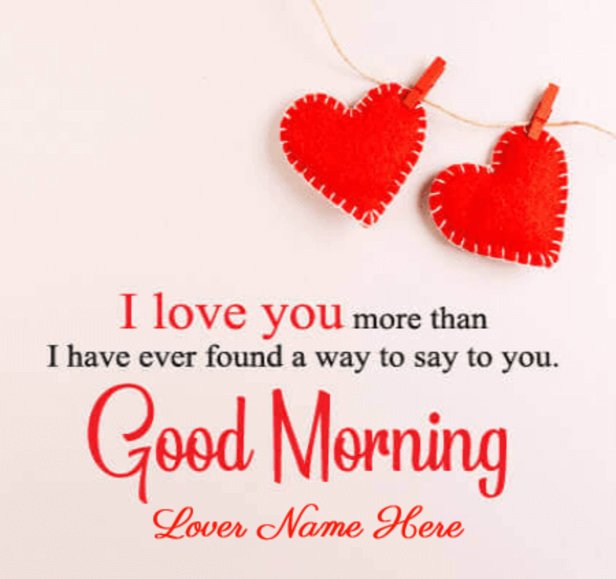 Good Morning Love Quotes - Good Morning Wishes With Name