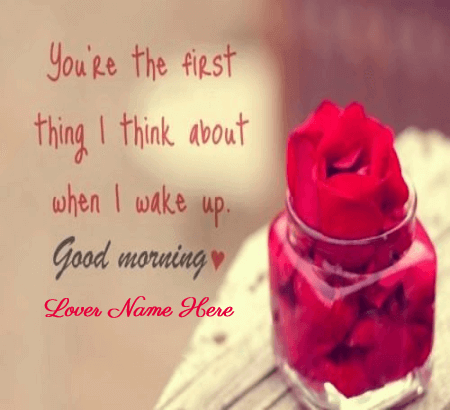 Good Morning Quotes For Lover