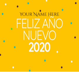 Happy New Year Wish in Spanish