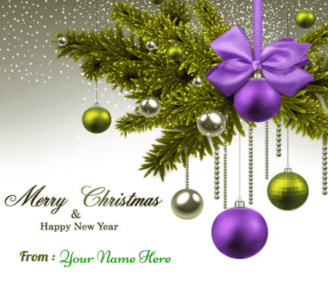 Merry Christmas New Year Greetings