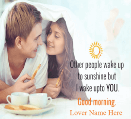 Romantic Good Morning Images For Lover