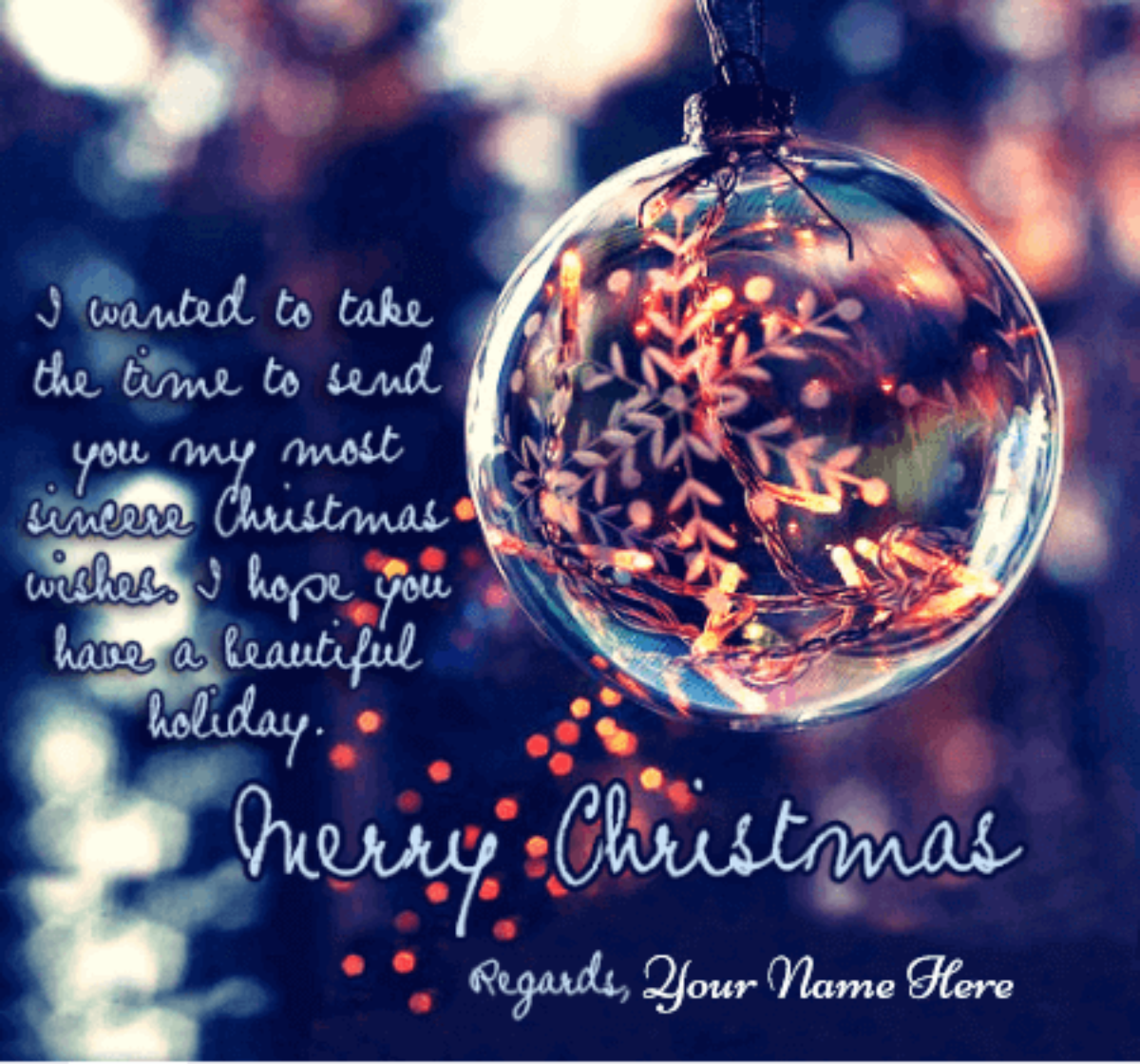 Short Merry Christmas Quotes - Christmas Wishes With Name