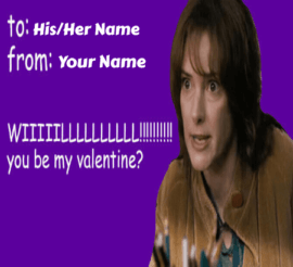 Celebrity Valentines Day Meme Cards