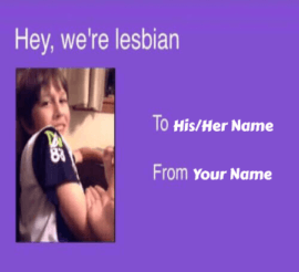 Dirty Girls Meme Valentines Cards
