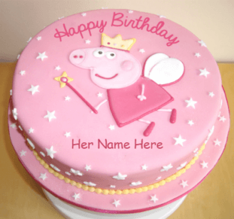 Fairies on cakes for girls