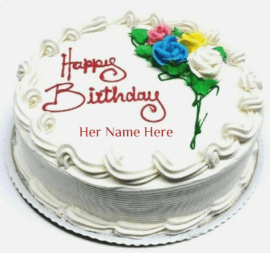 Roses on Cakes for girl