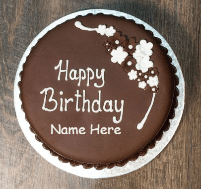 Simpe chocolate cakes for birthday