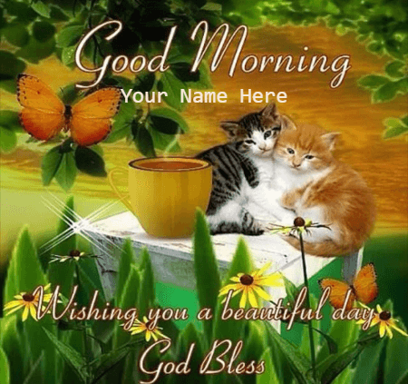 Good morning beautiful Card