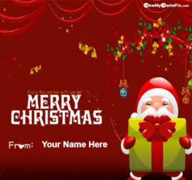 Enjoy winter with Santa on Merry Christmas