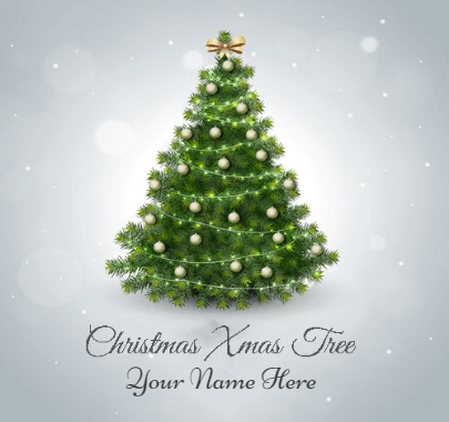 Happy Christmas Xmas Tree