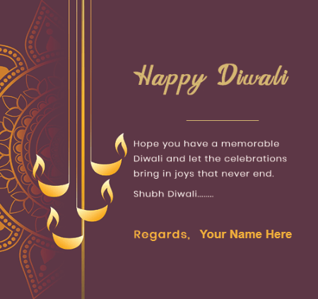 Shubh Diwali Regards