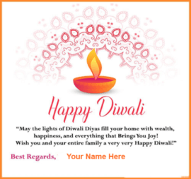 Happy Diwali Best Regards