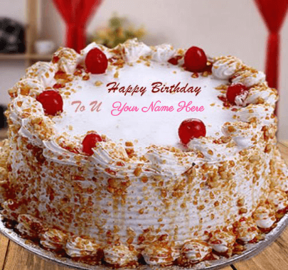 Birthday wish Cake for gf
