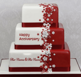 Luxury Cake for  Anniversary