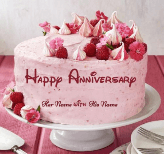 happy anniversary cake