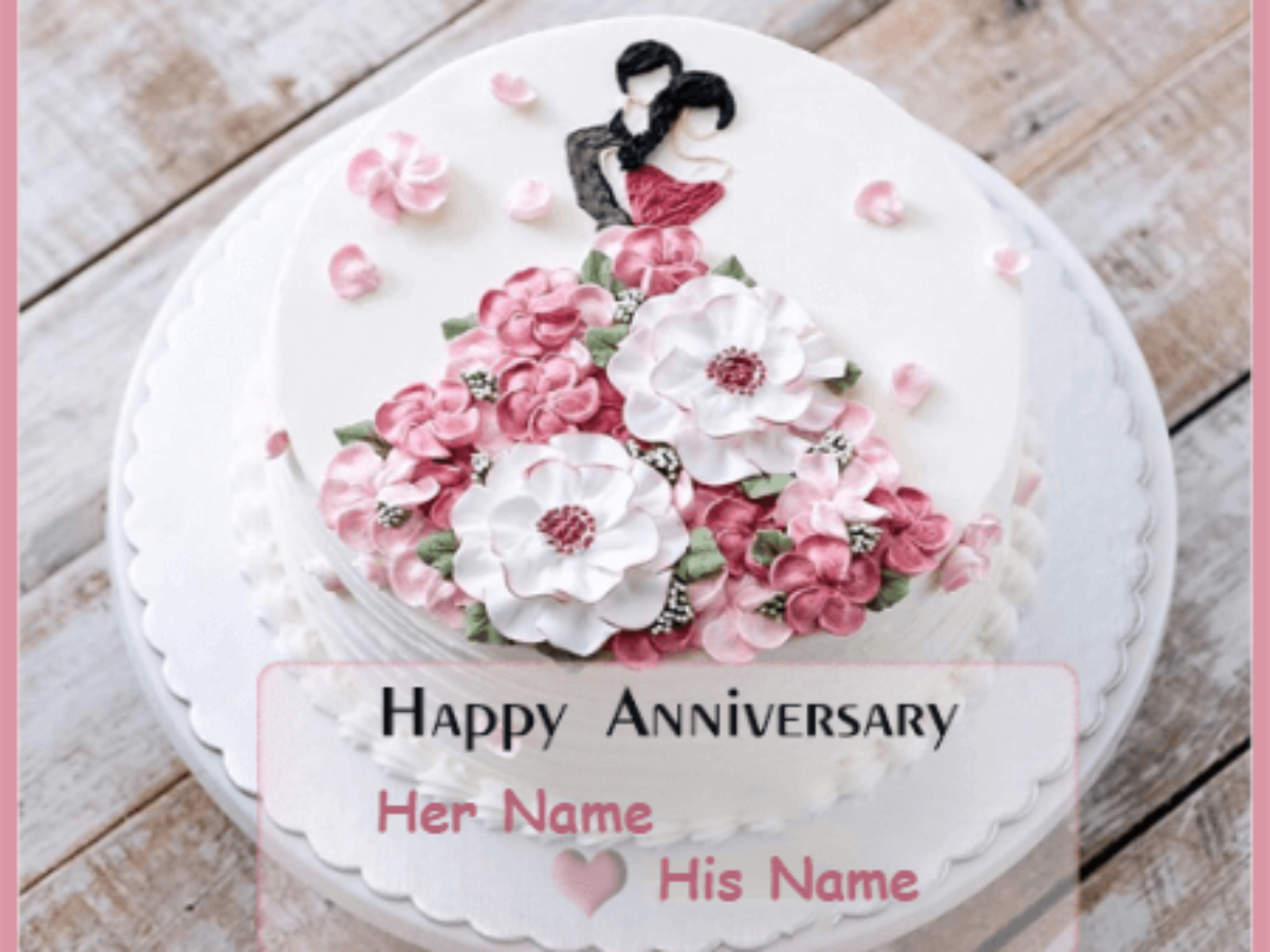 Simple & Romantic Anniversary Cake Design Ideas for couples