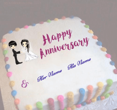 Marraige Anniversary Cake