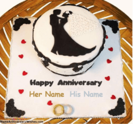 Happy Anniversary Cake Wedding