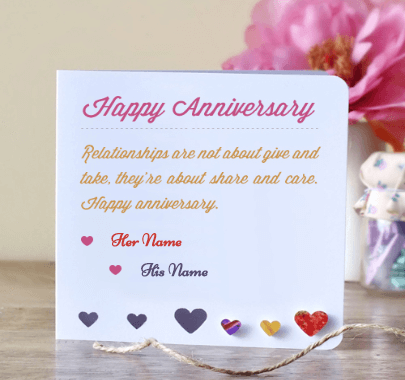 Happy Anniversary Simple Wishes