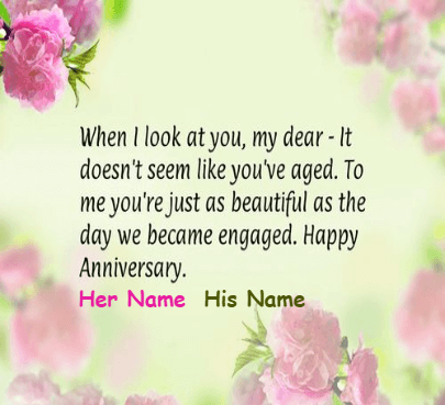 Anniversary Wishes for Lover