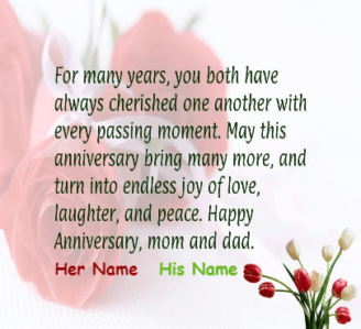 Happy Anniversary Mom And Dad