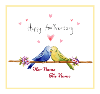 Love Birds Anniversary