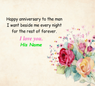 Happy Anniversary for Lover