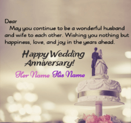 Happy Wedding Anniversary Day Wishes