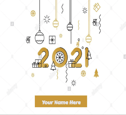 Happy new year greetings 2021