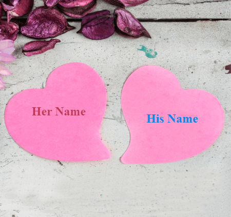 Couples Names with Background images