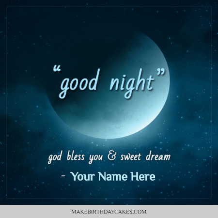 gn image- Beautiful Good Night Wishes with Name