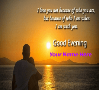 Good Evening Message For Lover