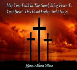 Holy Friday Good Day