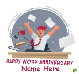 Work Anniversary for Employs